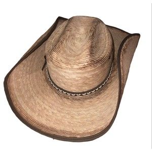 Pugs Men’s Cowboy Hat in Straw Size Large